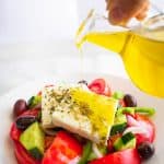 Authentic Greek Salad With Olive Oil