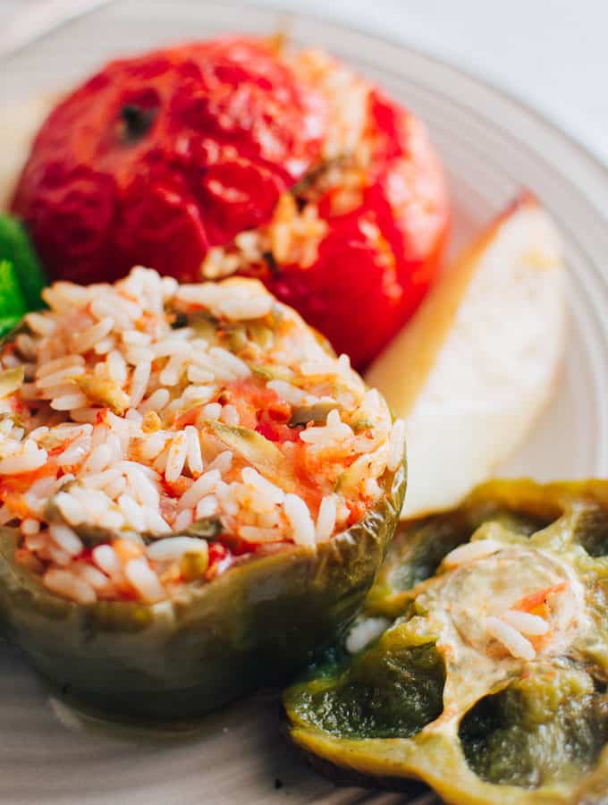 Rice Stuffed Peppers
