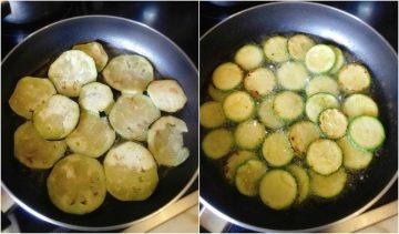 Fried Eggplant And Zucchini Slices