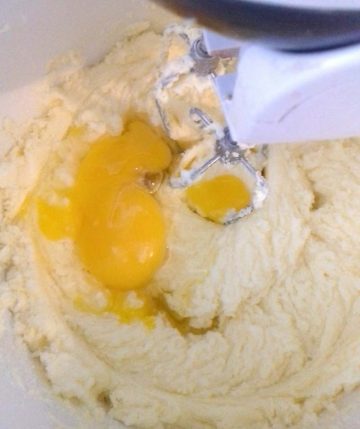 Beat Eggs In Butter