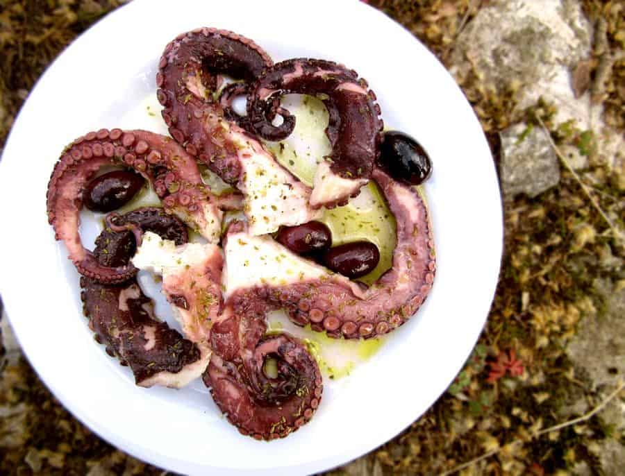 Greek Marinated Octopus In Vinegar Htapodi Ksydato Real Greek Recipes,Accent Walls In Kitchen