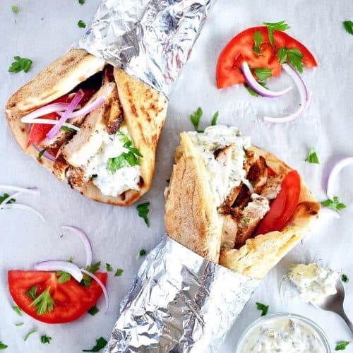 Chicken Gyros Recipe With Tzatziki Sauce Real Greek Recipes,Fried Chicken Recipe Kfc