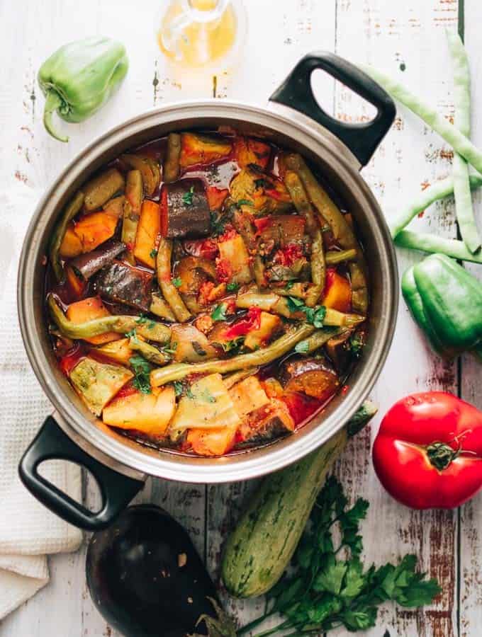 Greek Vegetable Stew