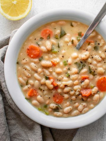 Greek White Bean Soup