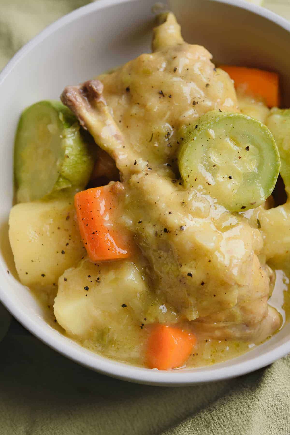 Chicken Stew With Vegetables